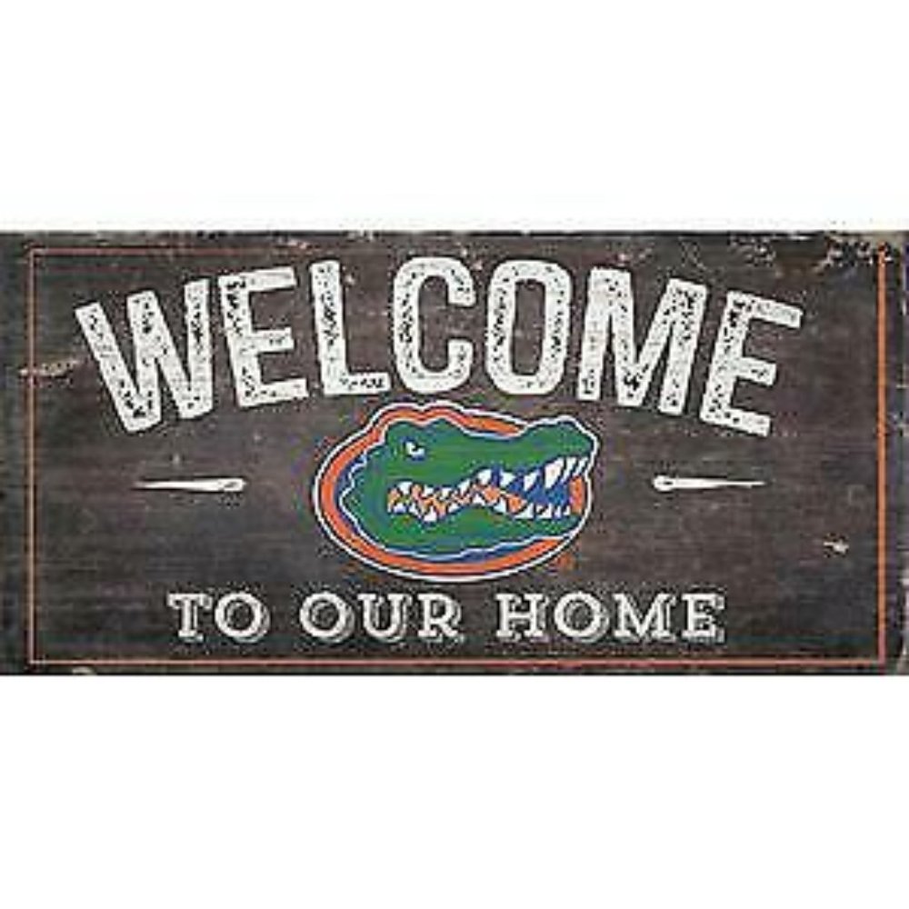 FLORIDA GATORS WOOD SIGNS 6"X12"